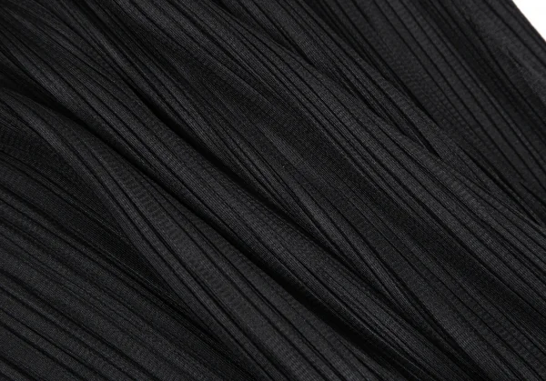 プリーツプリーズPLEATS PLEASE プリーツ台形ミニスカート 黒F K-111475_007
