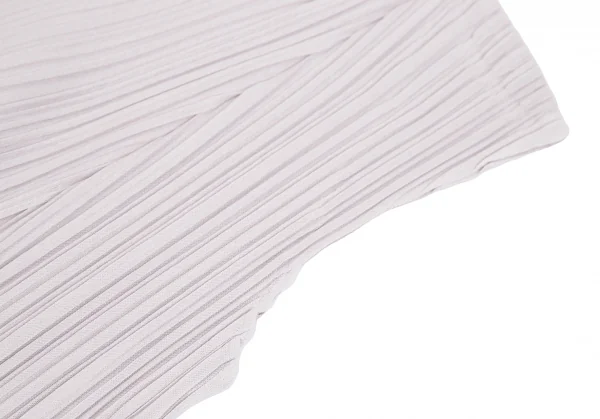 プリーツプリーズPLEATS PLEASE プリーツフレアシルエットVネックノースリーブワンピース ライトモカグレー2 K-111500_005