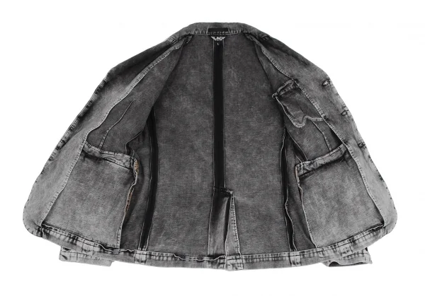 BLACK COMME des GARCONS Bleach Denim 3B Jacket K-111513_012