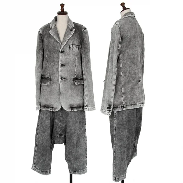 BLACK COMME des GARCONS Bleach Denim 3B Jacket K-111513_016