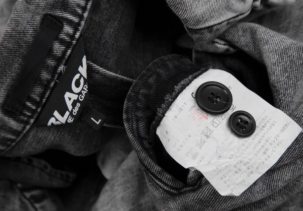 BLACK COMME des GARCONS Bleach Denim 3B Jacket K-111513_018