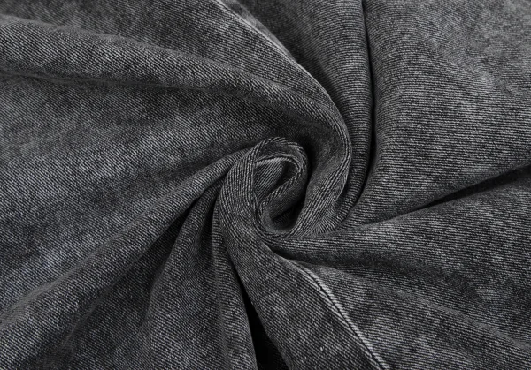 ブラックコムデギャルソンBLACK COMME des GARCONS ブリーチブラックデニムサルエルパンツ グレーL K-111514_009