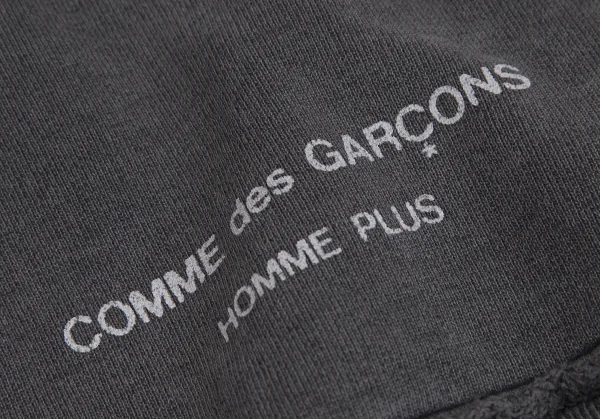 コムデギャルソン オムプリュスCOMME des GARCONS HOMME PLUS ローリングストーンズ リップアンドタンプリントノースリーブスウェット グレーM K-111522_010