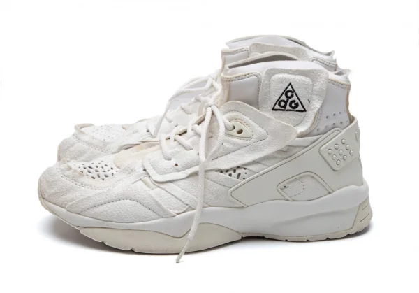 コムデギャルソン オムプリュス×ナイキ COMME des GARCONS HOMME PLUS×NIKE AIR MOWABB エアモワブ スニーカー 白27 K-111526_004