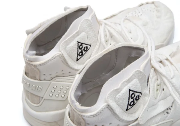 コムデギャルソン オムプリュス×ナイキ COMME des GARCONS HOMME PLUS×NIKE AIR MOWABB エアモワブ スニーカー 白27 K-111526_011