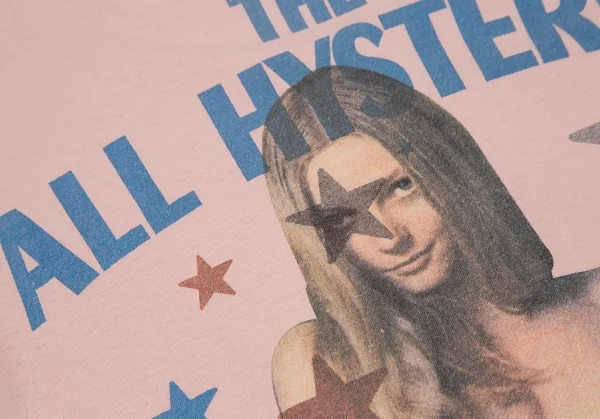ヒステリックグラマーHYSTERIC GLAMOUR ガールプリントTシャツ ベビーピンクF K-111529_007