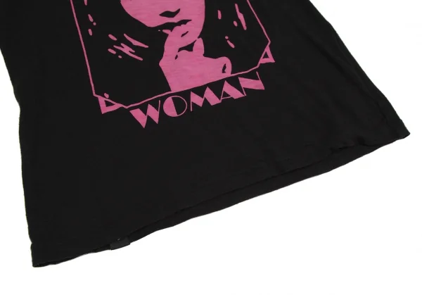 ヒステリックグラマーHYSTERIC GLAMOUR ウーマンポケットTシャツ 黒F K-111532_010