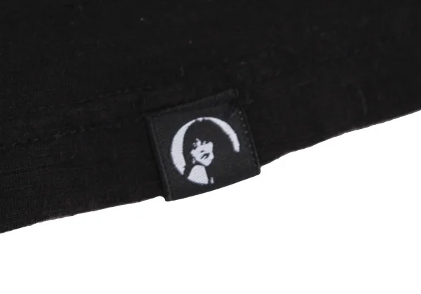 ヒステリックグラマーHYSTERIC GLAMOUR ウーマンポケットTシャツ 黒F K-111532_014