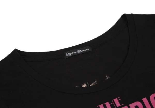 ヒステリックグラマーHYSTERIC GLAMOUR ウーマンポケットTシャツ 黒F K-111532_004