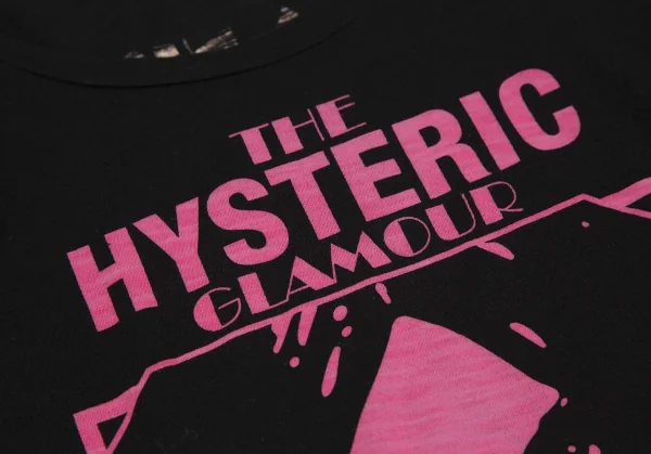 ヒステリックグラマーHYSTERIC GLAMOUR ウーマンポケットTシャツ 黒F K-111532_007