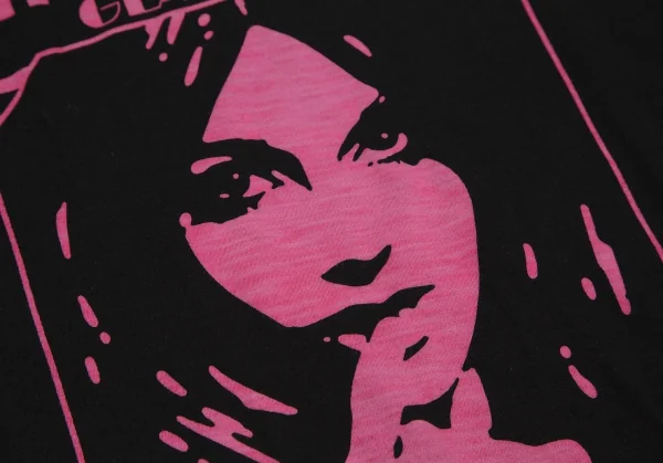 ヒステリックグラマーHYSTERIC GLAMOUR ウーマンポケットTシャツ 黒F K-111532_008