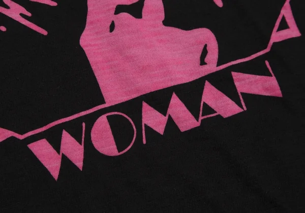 ヒステリックグラマーHYSTERIC GLAMOUR ウーマンポケットTシャツ 黒F K-111532_009