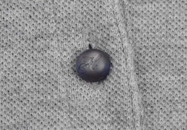 ヒステリックグラマーHYSTERIC GLAMOUR バックガールプリントポロシャツ グレーF K-111533_010