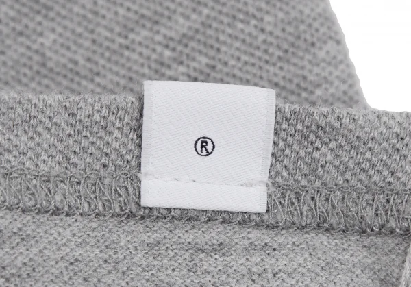 ヒステリックグラマーHYSTERIC GLAMOUR バックガールプリントポロシャツ グレーF K-111533_006