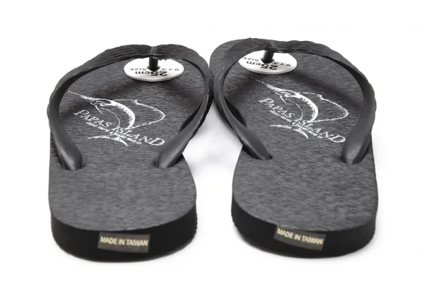 新品!パパスPapas カジキプリントビーチサンダル 黒25 K-111568_005