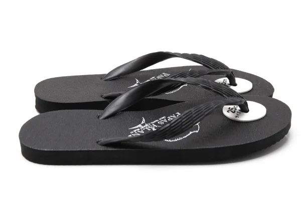 新品!パパスPapas カジキプリントビーチサンダル 黒25 K-111568_006