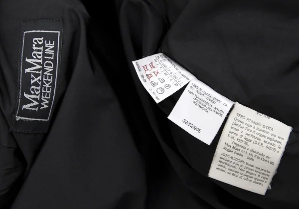 MaxMara WEEKEND Shawl Collar Short Down Jacket K-111600_017