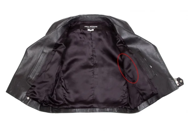 ジュンヤワタナベ　COMME des GARCONS　 レザージャケット　L ジュンヤワタナベ コムデギャルソンJUNYA WATANABE COMME des GARCONS