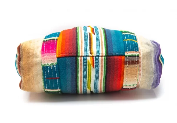 トーテムTOTEM ネイティブ柄キャンバストートバッグ ベージュ赤青他 K-111606_007