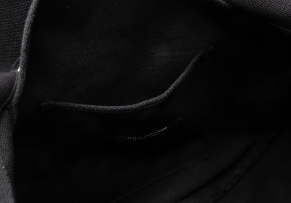 ジュンヤワタナベ コムデギャルソンJUNYA WATANABE COMME des GARCONS キャンバスラウンドショルダーバッグ 黒 K-111608_012