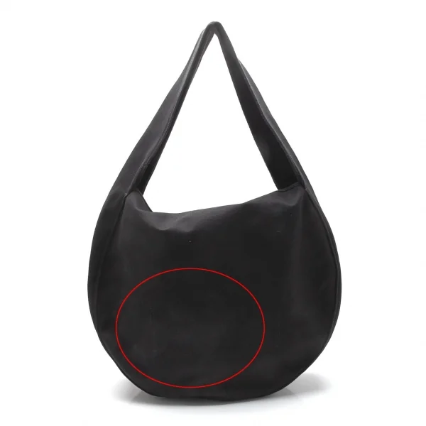 ジュンヤワタナベ コムデギャルソンJUNYA WATANABE COMME des GARCONS キャンバスラウンドショルダーバッグ 黒 K-111608_004