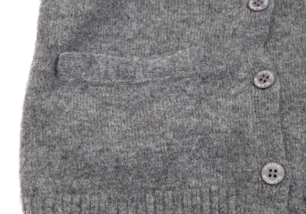 ヒステリックグラマーHYSTERIC GLAMOUR バックガールニットカーディガン グレーF K-111613_011