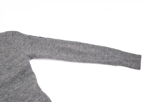 ヒステリックグラマーHYSTERIC GLAMOUR バックガールニットカーディガン グレーF K-111613_008