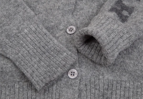 ヒステリックグラマーHYSTERIC GLAMOUR バックガールニットカーディガン グレーF K-111613_009