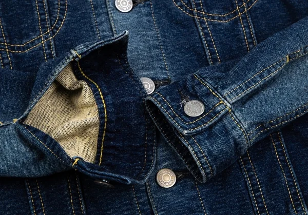ヒステリックグラマーHYSTERIC GLAMOUR ガールワッペンデニムライクジャケット インディゴF K-111616_009