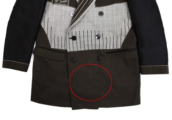 GAULTIER HOMME シングルブレストブレザー 48 中古・古着通販】Jean Paul Gaultier homme (ジャンポールゴルチェオム
