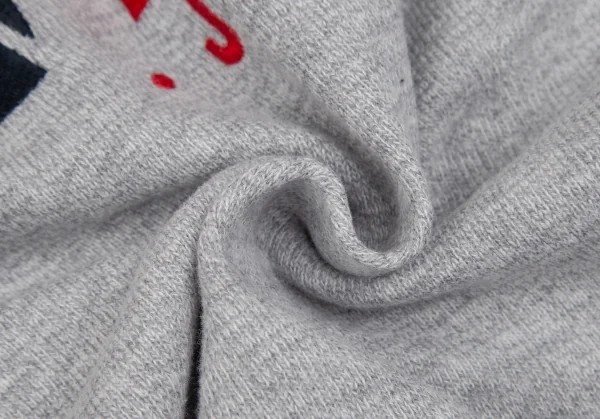 アイ ジュンヤワタナベ マン コムデギャルソン×ヴァンeYe JUNYA WATANABE MAN COMME des GARCONS×VAN バックロゴ刺繍ラグランパーカー グレー紺S K-111655_019