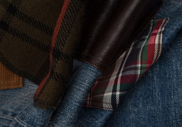 アイ ジュンヤワタナベ マン コムデギャルソン×リーバイス 解体再構築パッチワークXXデニムパンツ インディゴXS K-111656_018