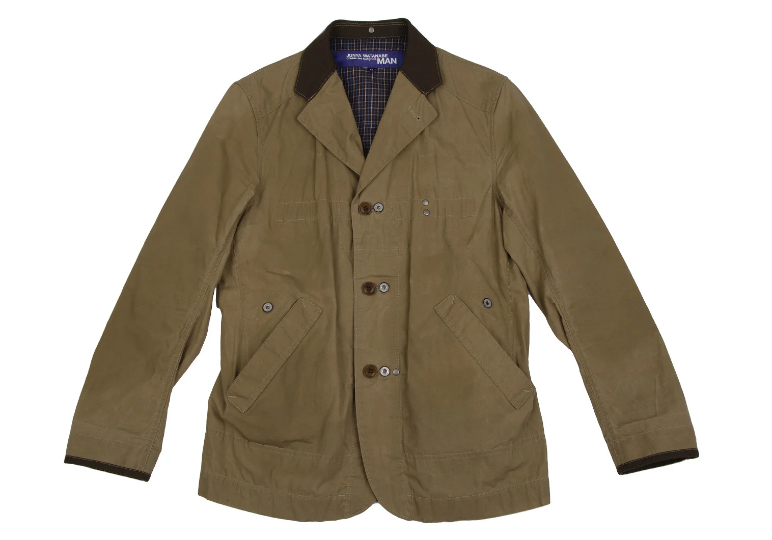 JUNYA WATANABE MAN SEIL MARSCHALL Reversible Paraffin Jacket