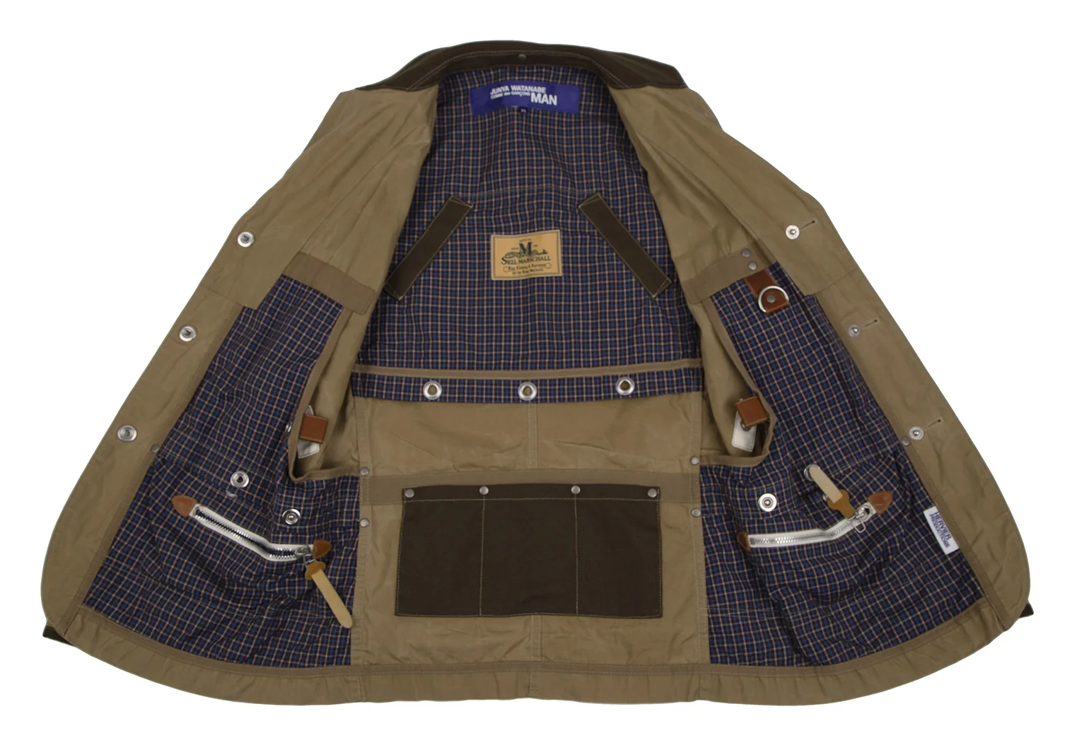 JUNYA WATANABE MAN SEIL MARSCHALL Reversible Paraffin Jacket