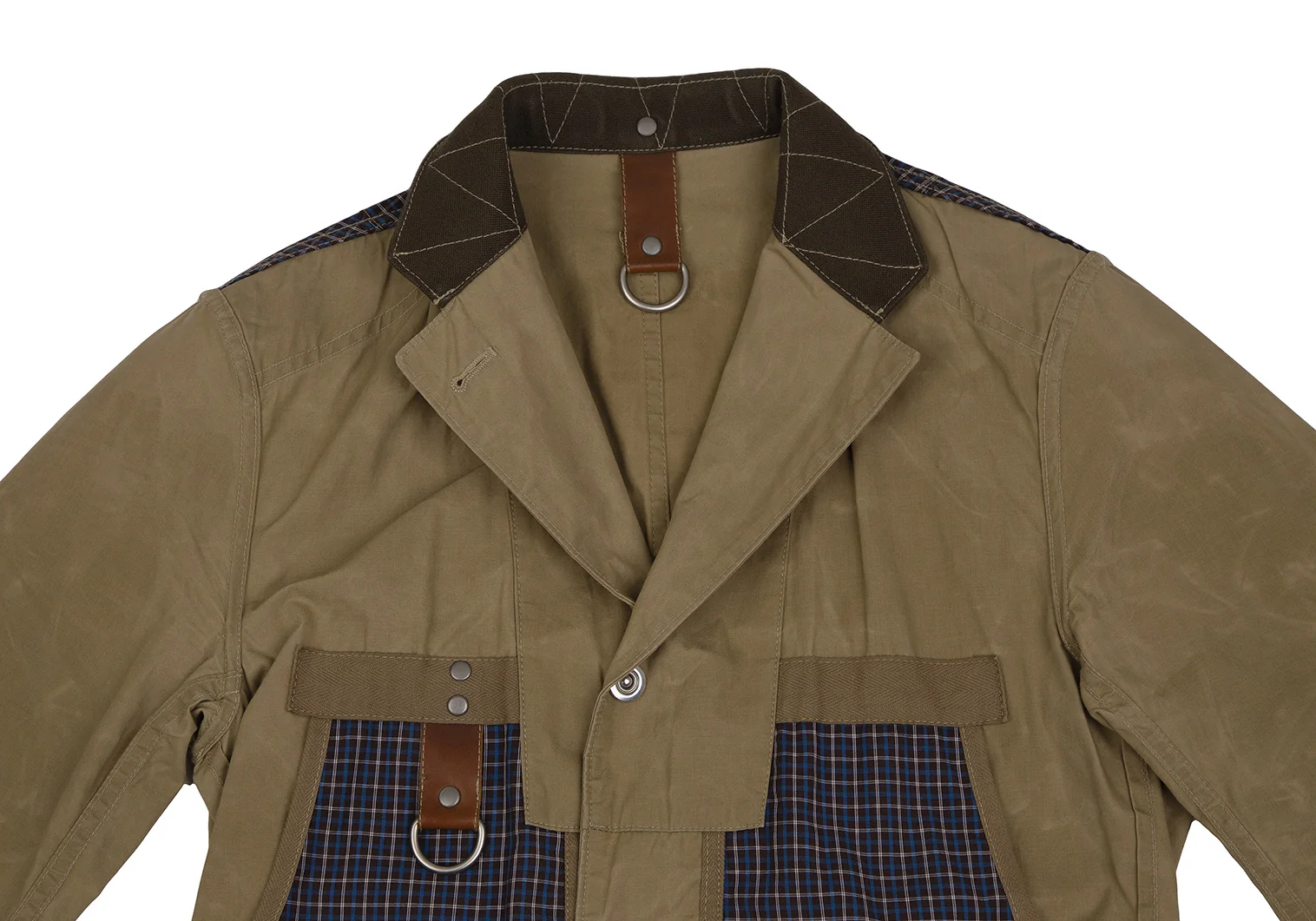 JUNYA WATANABE MAN SEIL MARSCHALL Reversible Paraffin Jacket