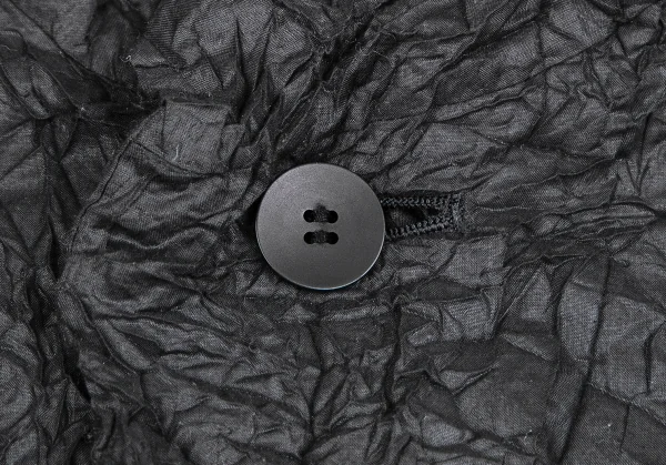 イッセイミヤケペルマネンテISSEY MIYAKEPERMANENTE シワプリーツロングジャケット チャコールM K-111674_004