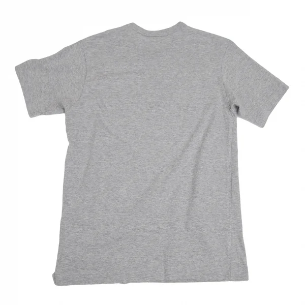 コムデギャルソンCOMME des GARCONS メッセージプリントテーピングTシャツ 杢グレーS K-111689_009