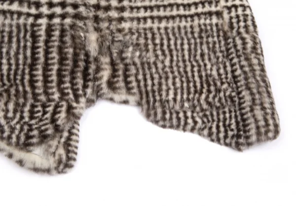 Jean Paul GAULTIER PARIS Rabbit fur Wrap Skirt K-111713_016