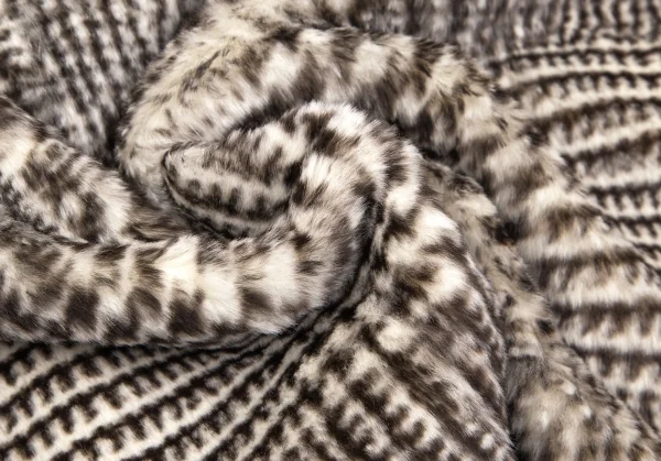 Jean Paul GAULTIER PARIS Rabbit fur Wrap Skirt K-111713_017