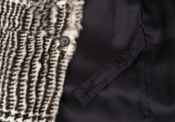 Jean Paul GAULTIER PARIS Rabbit fur Wrap Skirt K-111713_008