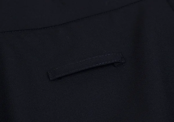 ジャンポールゴルチエ クラシックJean Paul GAULTIER CLASSIQUE ウールプリーツデザインダブルブレストセットアップスーツ 紺40 K-111717_016