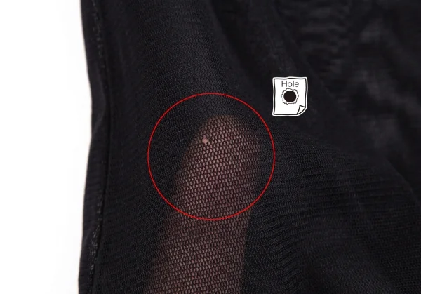 ジャンポールゴルチエ ファムJean Paul GAULTIER FEMME パワーネット切替デザインカットソー 黒40 K-111721_015