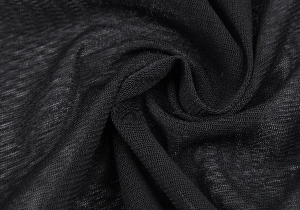 ジャンポールゴルチエ ファムJean Paul GAULTIER FEMME パワーネット切替デザインカットソー 黒40 K-111721_018