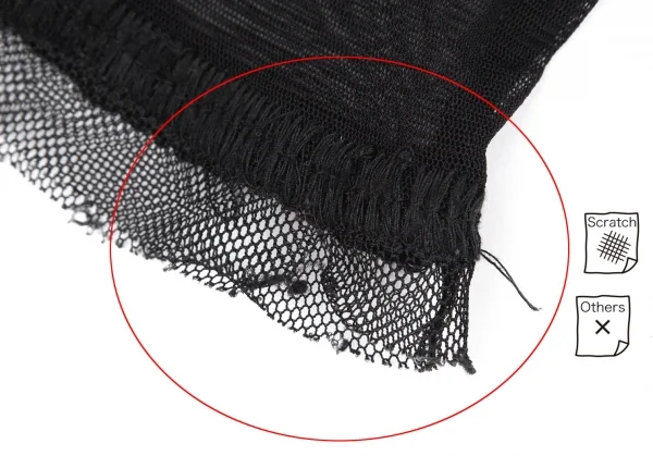 ジャンポールゴルチエ ファムJean Paul GAULTIER FEMME パワーネット切替デザインカットソー 黒40 K-111721_006