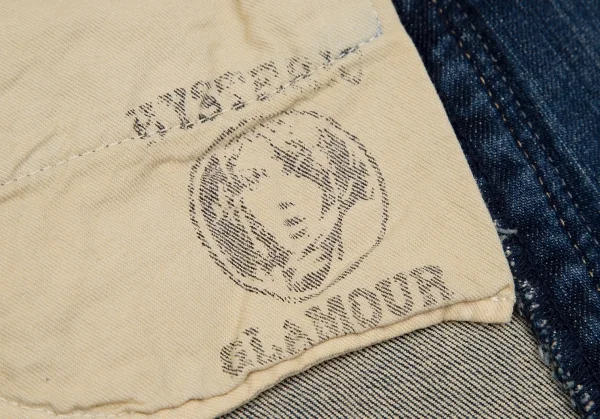 ヒステリックグラマーHYSTERIC GLAMOUR バックレースアップデニムミニスカート インディゴXS K-111727_010