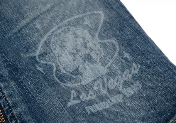 ヒステリックグラマーHYSTERIC GLAMOUR バックレースアップデニムミニスカート インディゴXS K-111727_008