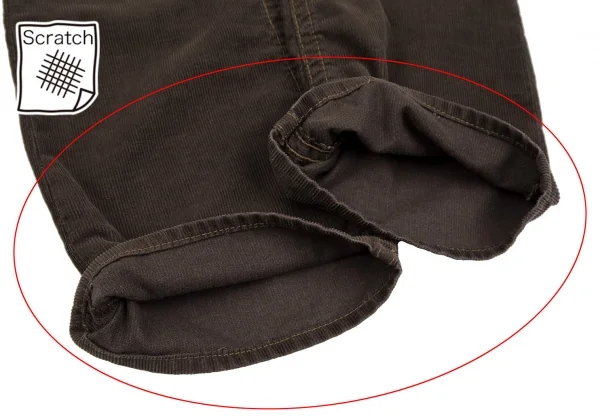 ヒステリックグラマーHYSTERIC GLAMOUR コーデュロイブーツカットパンツ 茶XS K-111730_009