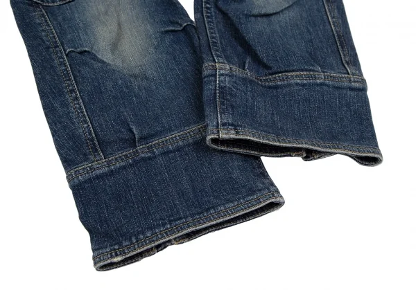 ヒステリックグラマーHYSTERIC GLAMOUR カーゴポケットストレッチクロップドデニムパンツ インディゴM K-111731_011