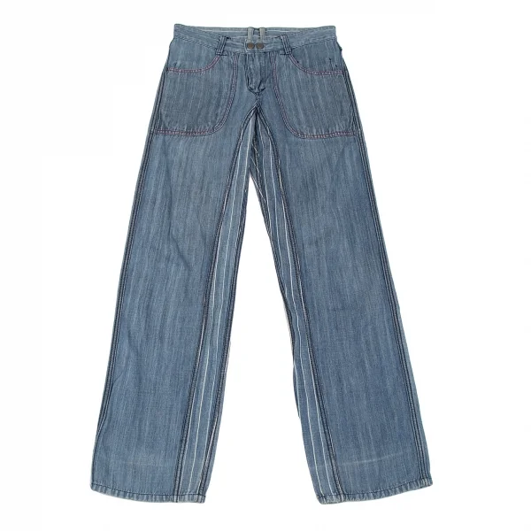 オゾンロックスOZONE ROCKS リバーシブルデニムパンツ インディゴ27 K-111732_001
