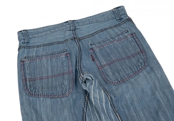 オゾンロックスOZONE ROCKS リバーシブルデニムパンツ インディゴ27 K-111732_009